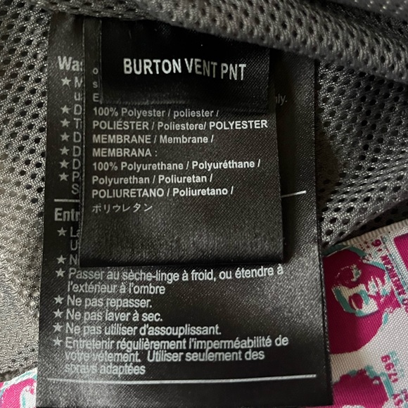 Burton Mens vent pants dry ride snowboard pants - Picture 10 of 12